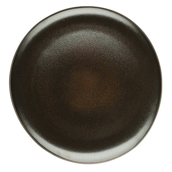 Junto Dark Slategrey plate by Rosenthal