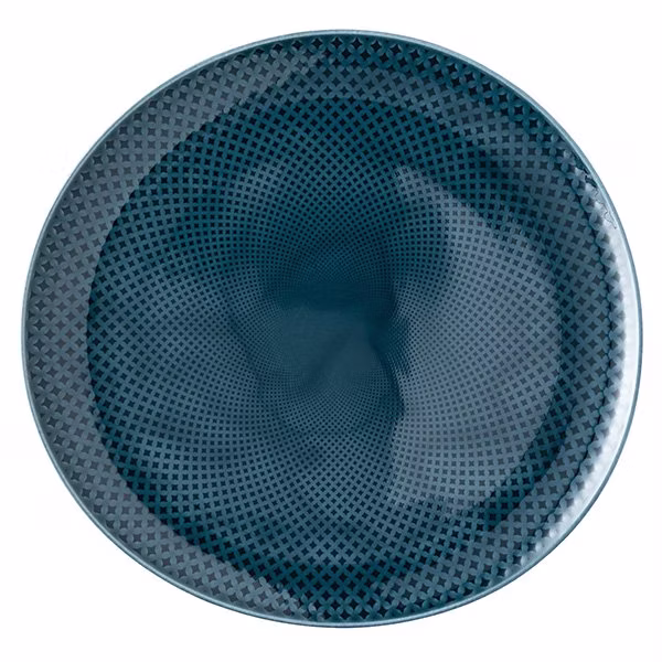 Junto Ocean Blue plate from Rosenthal