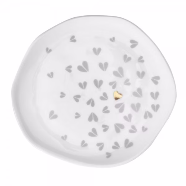 Plate Small Hearts 14 cm by Räder Design