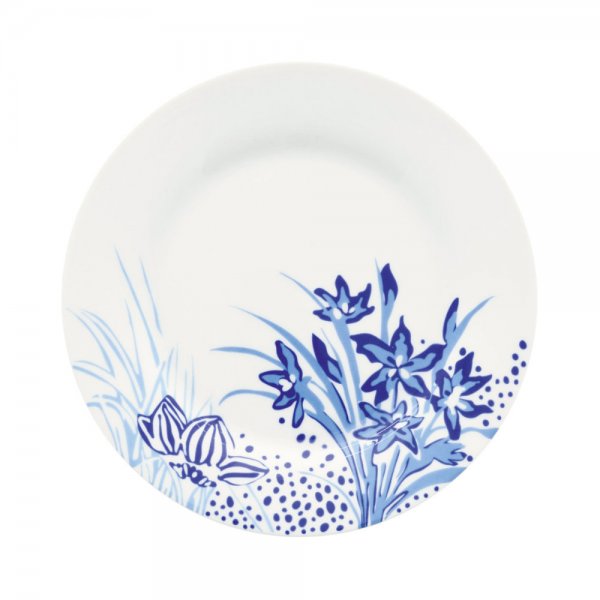Kristel Blue plate (20.5cm) by Greengate