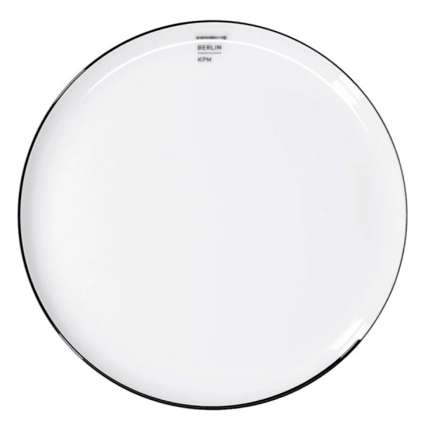 LAB Enso Black Porcelain Plate (14cm) by KPM