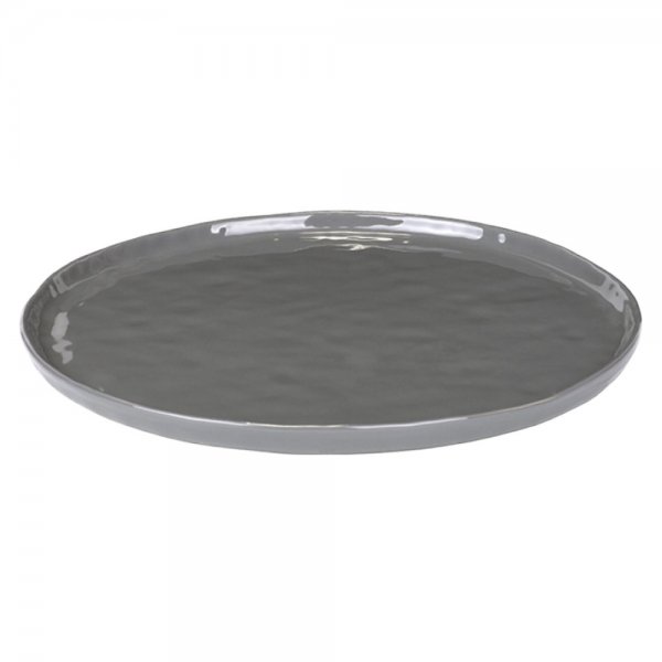 Piana Grey Round Plate (27cm) by Lambert
