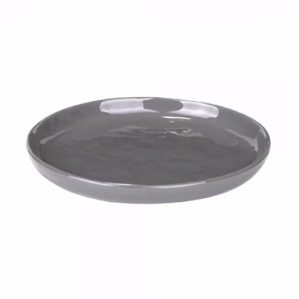 Plate Piana Round Gray (13.5cm) from Lambert