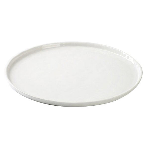 Piana White plate (Ø:27cm) by Lambert