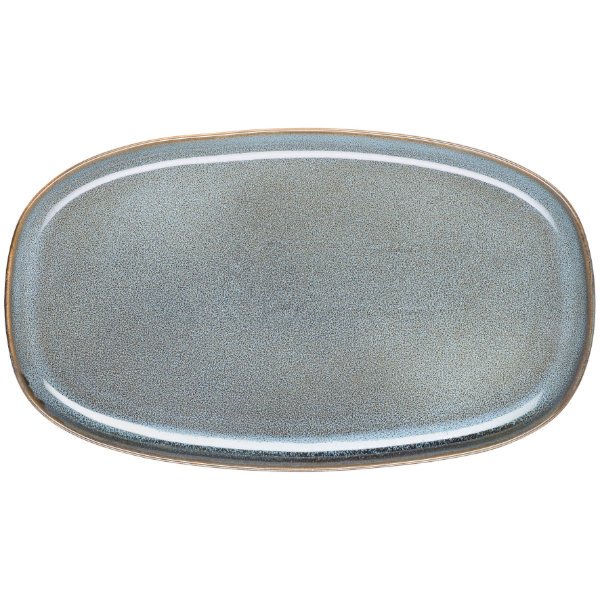 Plate Saisons Denim Oval by Asa
