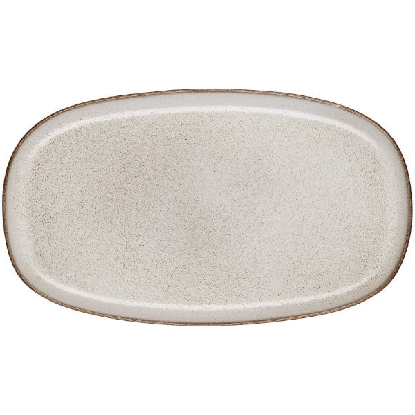 Plate Saisons Sand Oval from Asa