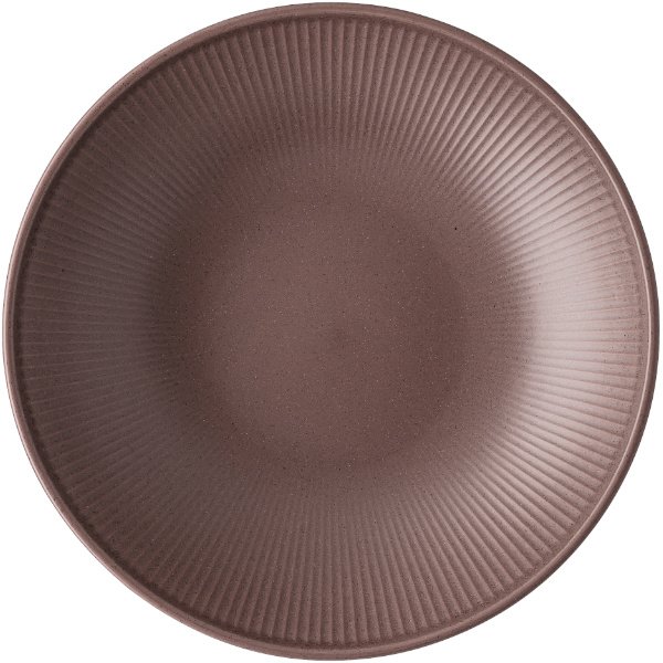 Deep plate Clay Rust by Thomas