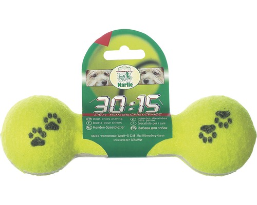 Karlie Tennis dumbbell 20 cm, yellow