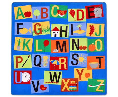 Carpet letter square