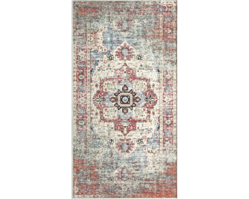 SoleVito Larisa flatweave rug, washable, terra, 80x150 cm