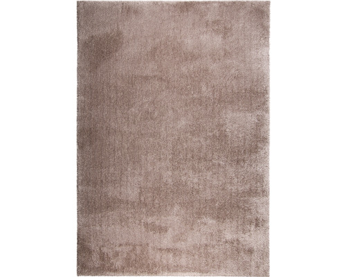SoleVito Rug Shaggy Wellness taupe 140x200 cm