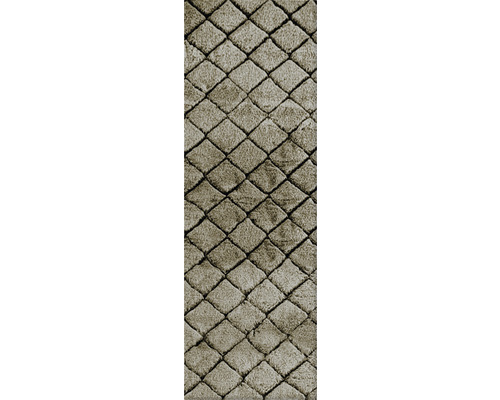 SoleVito Carpet runner Romance Stream mottled brown 50x150 cm