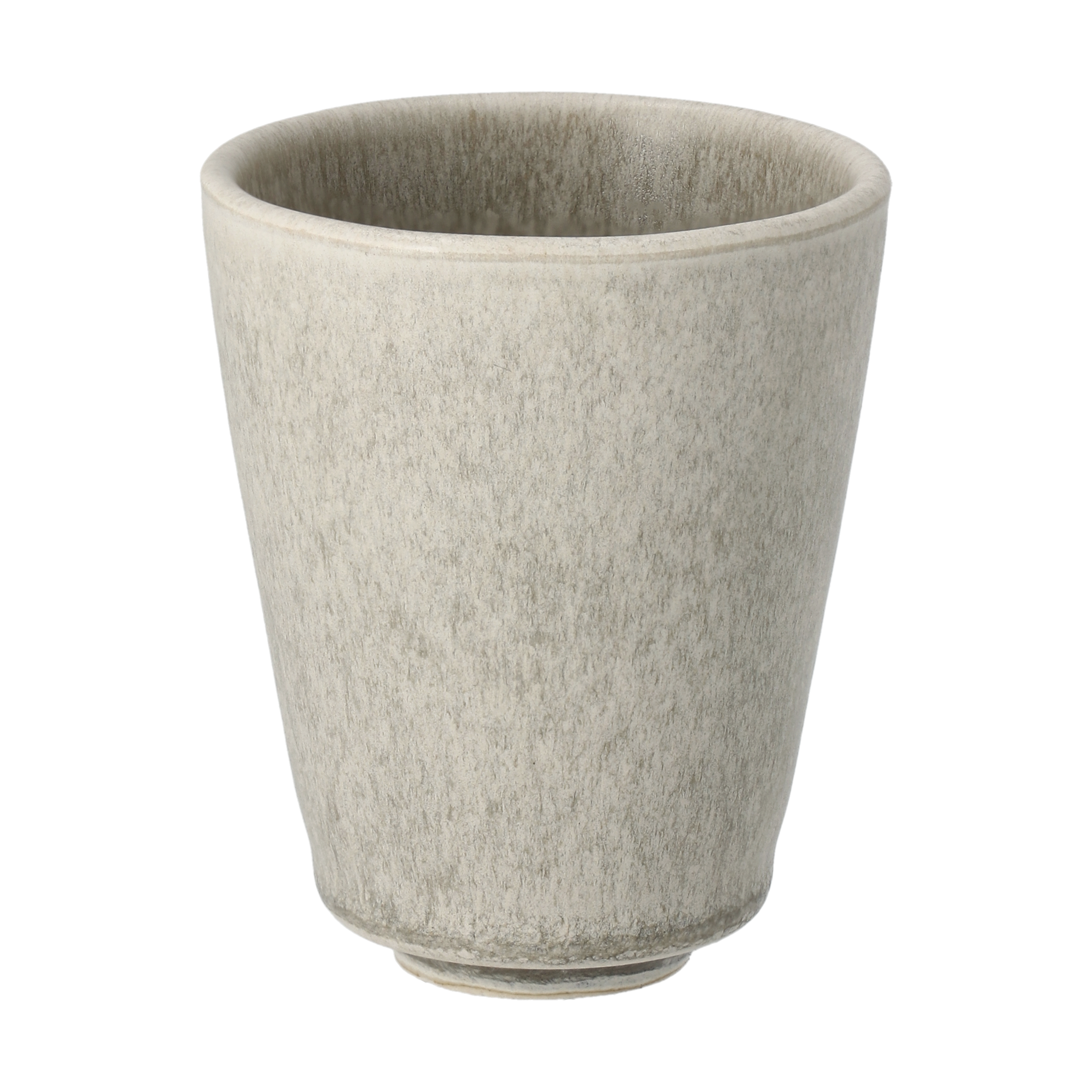 scandi-living Terra Cappuccino Cup, Beige Stoneware, 14.5 cl