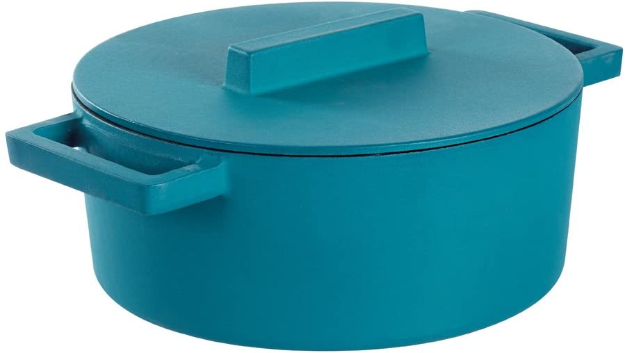Sambonet terra. Cotto Cast Iron Anis Stewing Pan with Dckl 24
