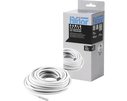 Terrarium heating cable hydor 15 W 3.3 m