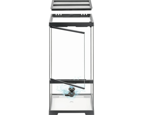 Terrarium, Paludarium Exo Terra EX - Pro Paludarium™ X-Small X-Tall 30 x 30 x 60 cm without decoration, substrate and equipment