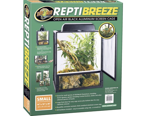 Terrarium ZOO MED Repti Breeze 40 x 40 x 50 cm aluminum without lighting