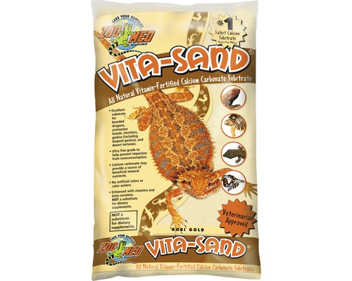 Terrarium sand ZOO MED Vita-Sand Gobi Gold 4.5 kg