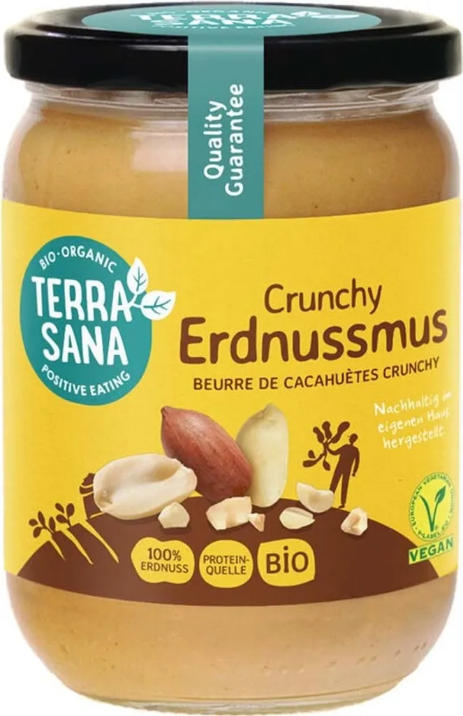 Terrasana - Crunchy Peanut Butter - 500g