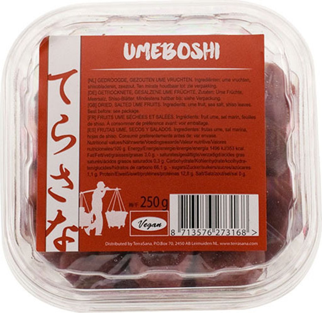 Terrasana - Umeboshi Salt Apricot - 250g