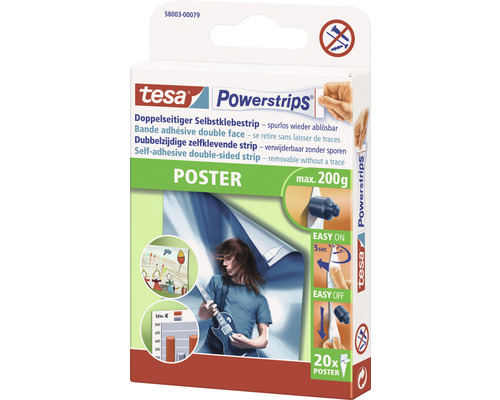 tesa Powerstrips Poster 20 pieces