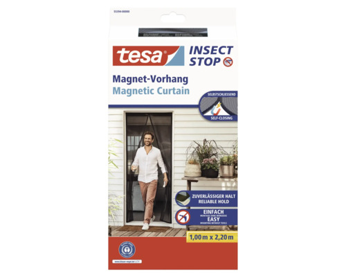 Tesa® fly screen magnetic curtain 1x2.2 m