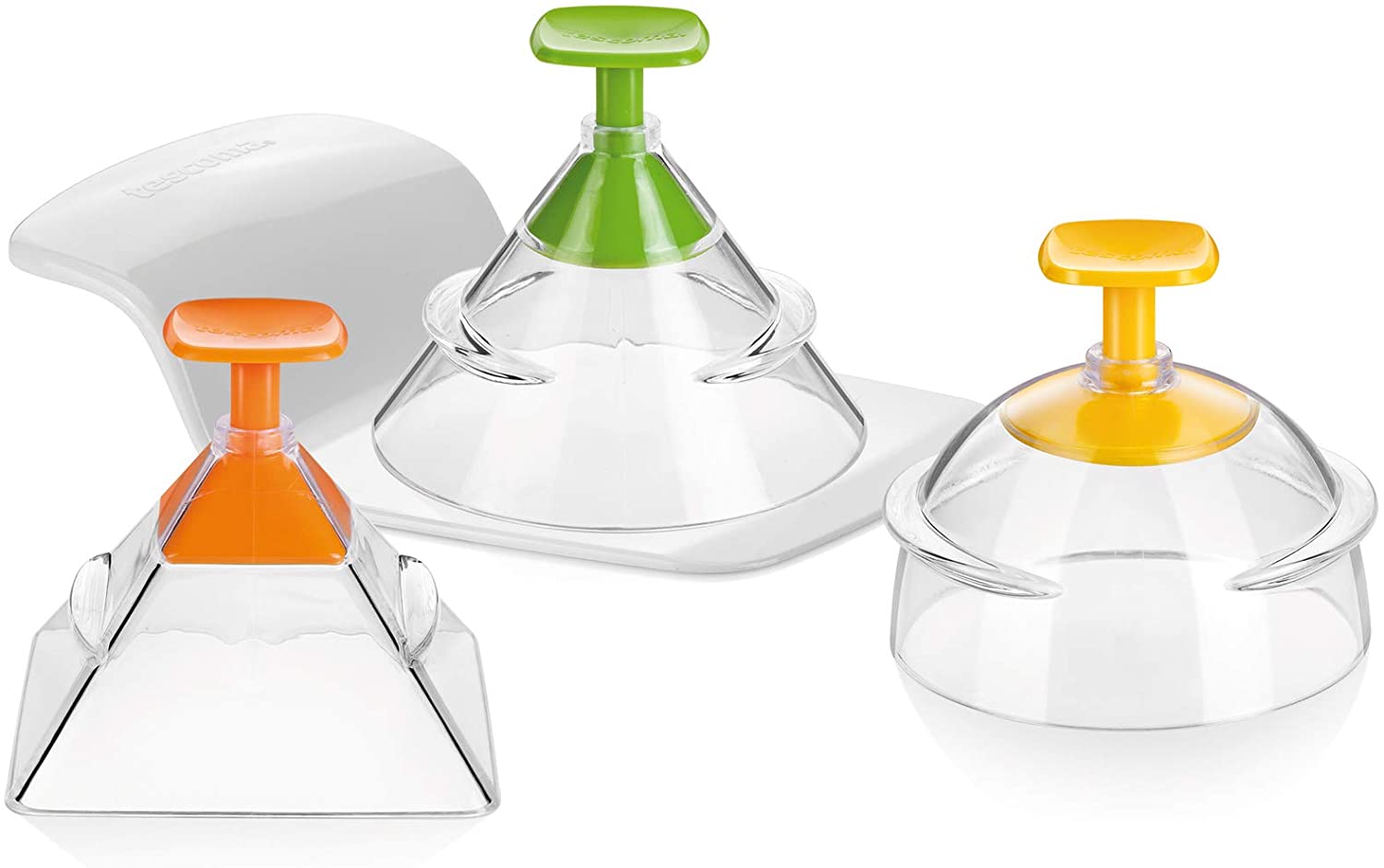 Tescoma 3D Food Shaping Moulds, Set of 3 Moulds Foodstyle Assorted