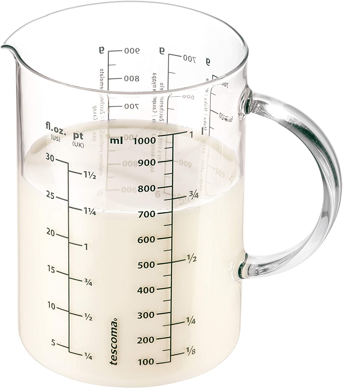 Tescoma Delicia 1.0 Litre Glass Measuring Vessel
