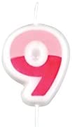 Tescoma Delicia 9 Birthday Cake Candle Children, sortiert