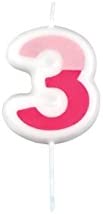 Tescoma Delicia Birthday Cake Candle 3 Children Assorted Colours
