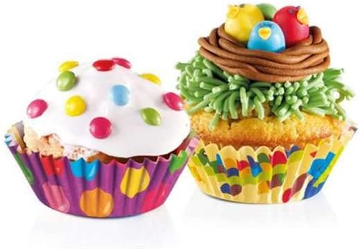 Tescoma Delícia Kids Mini Baking Cup, Assorted, 4 cm, Pack of 100