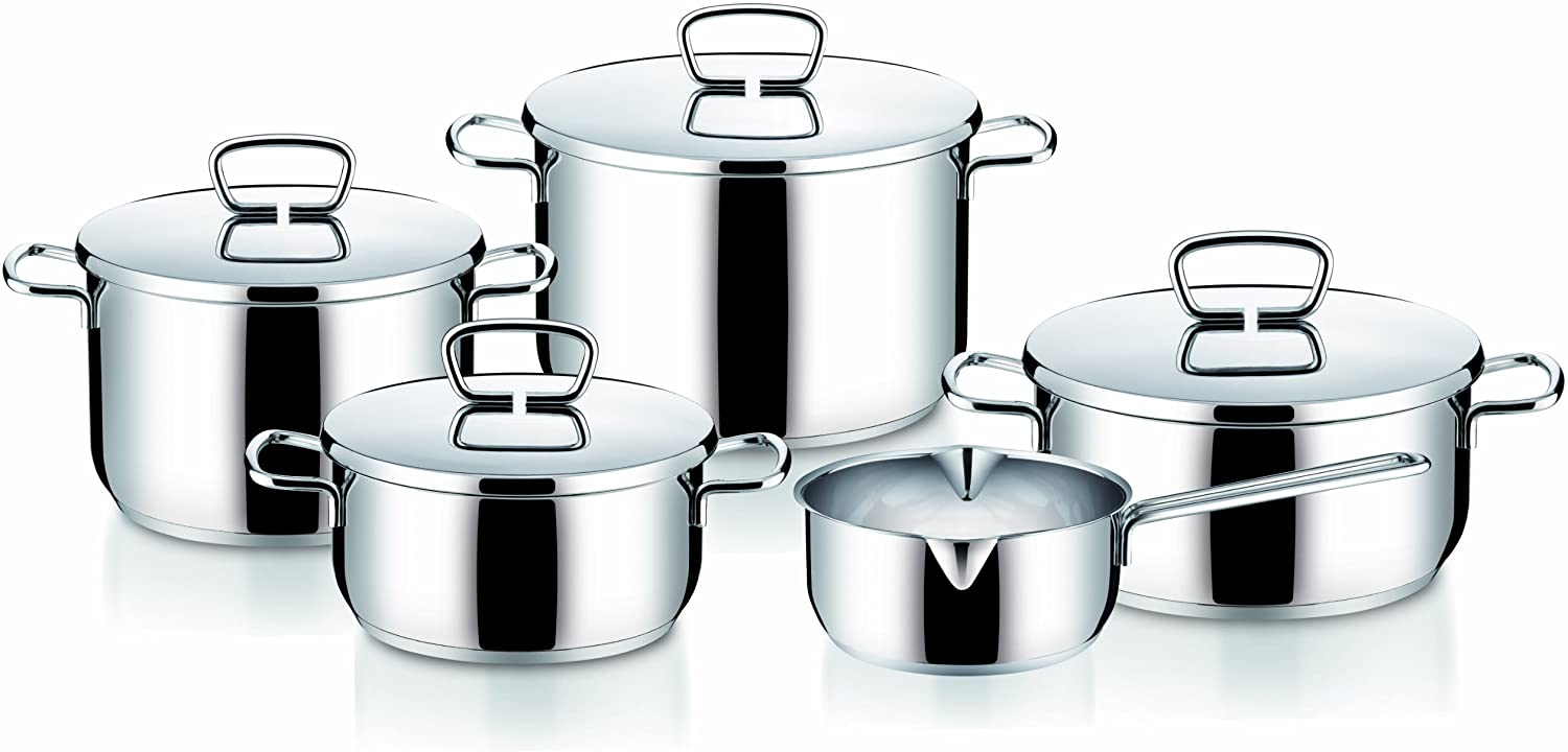 Tescoma Praktica Stainless Steel Cookware Set (9 Pieces)