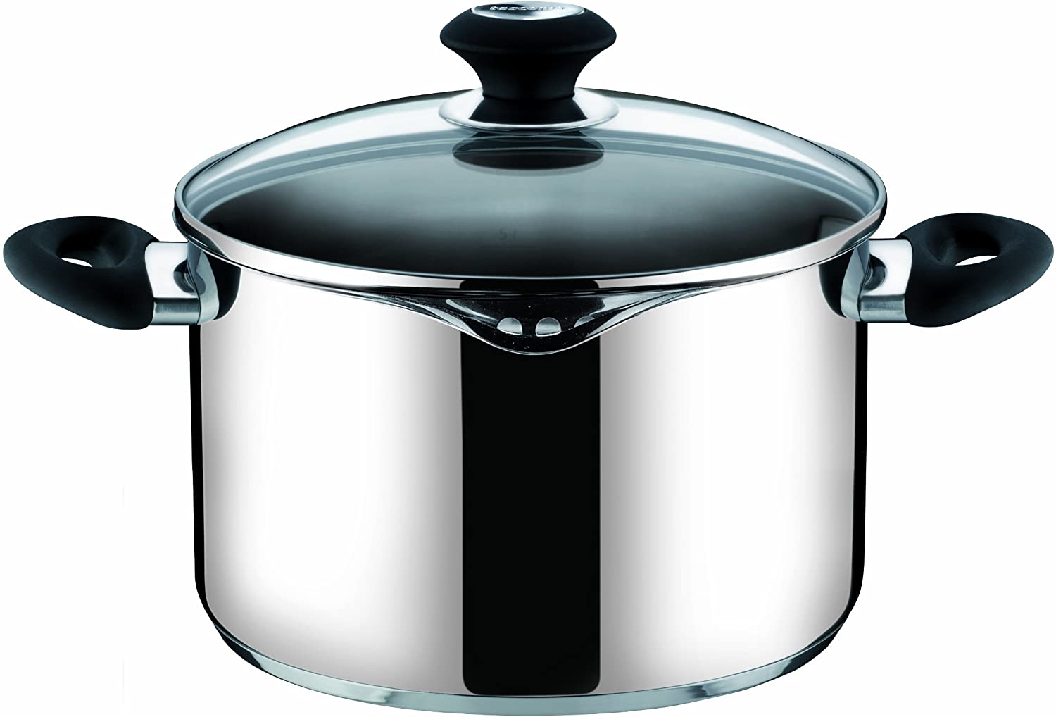 Tescoma Presto Deep Pot 20 cm/ 3.5 Litre with Spout and Cover