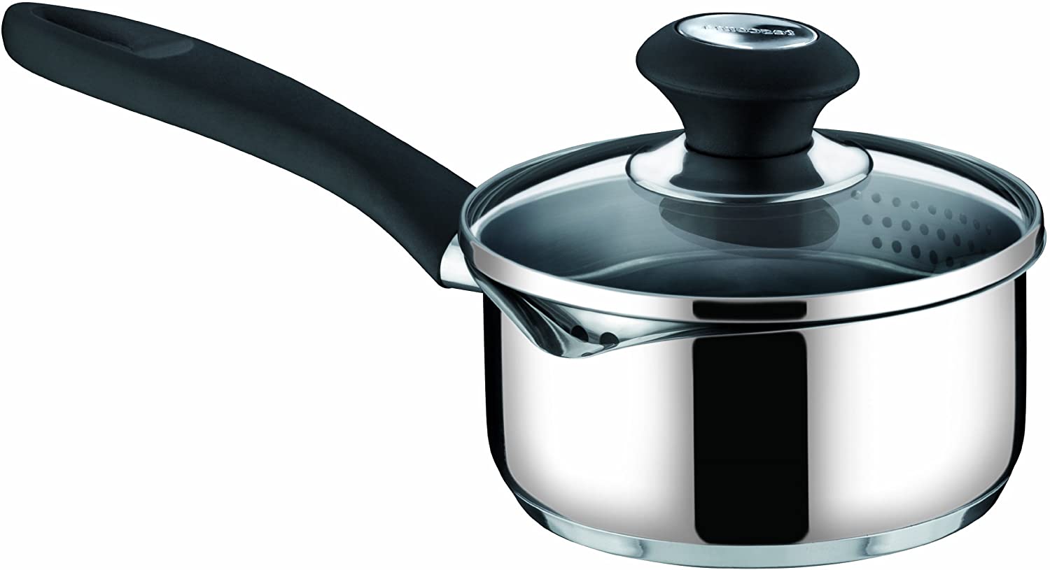 Tescoma Presto Saucepan 16 cm/ 1.25 Litre with Spout and Cover