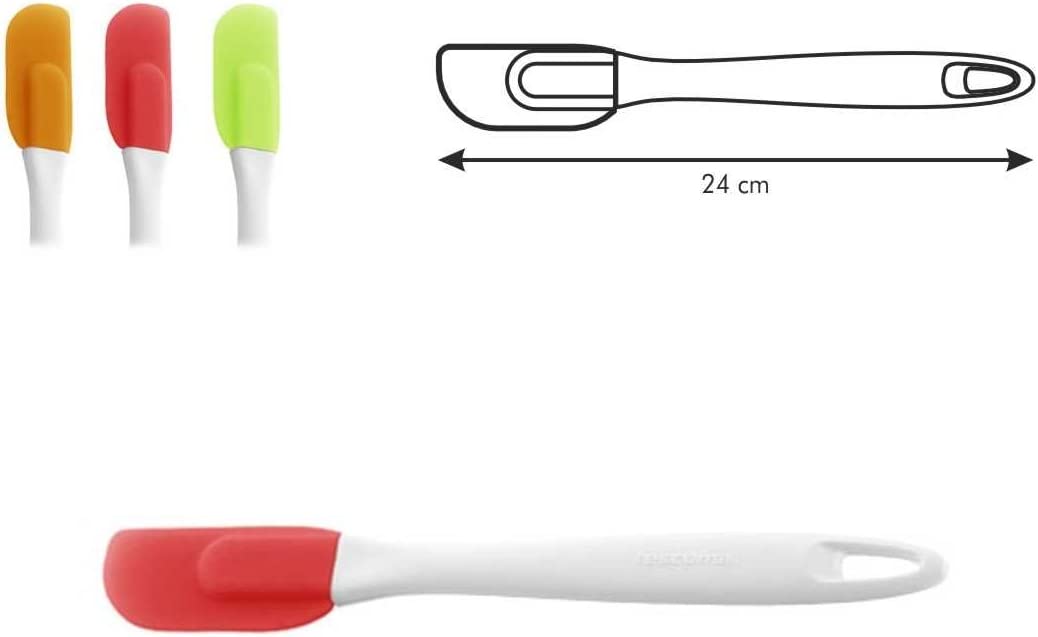 Tescoma Presto Silicone Spatula – Multicoloured, Small