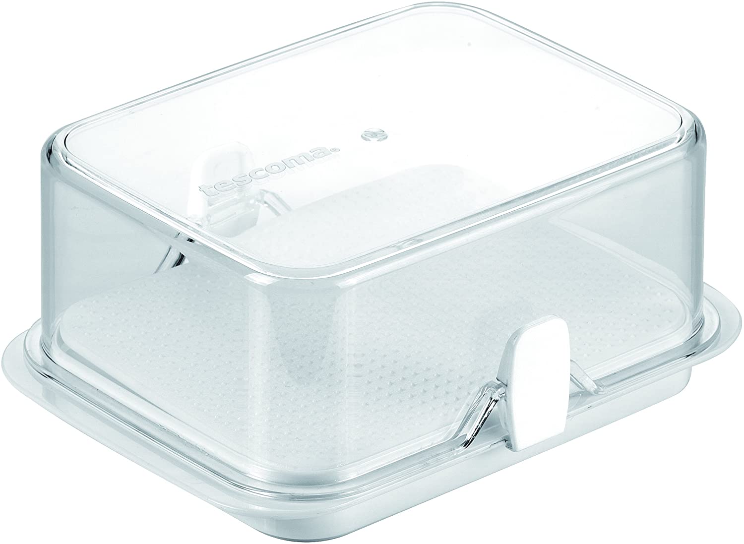 Tescoma Purity Hygienic Fridge Container, Butter Dish, Transparent Plastic