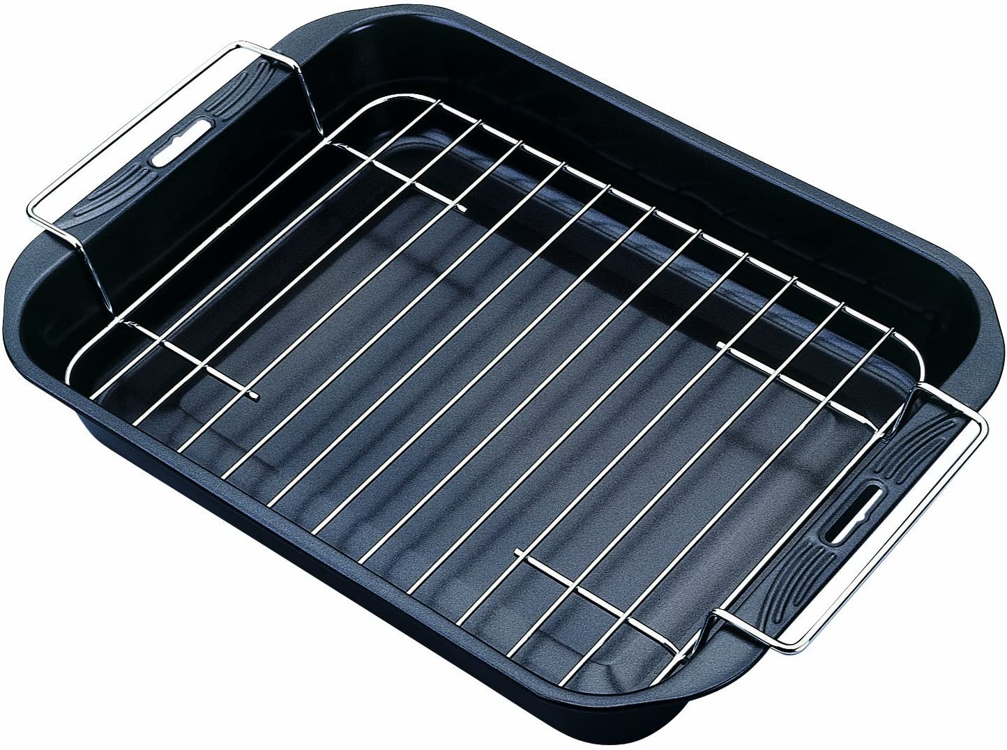 Tescoma Saphir 38 x 28 cm Deep Bake and Roast Pan with Grate