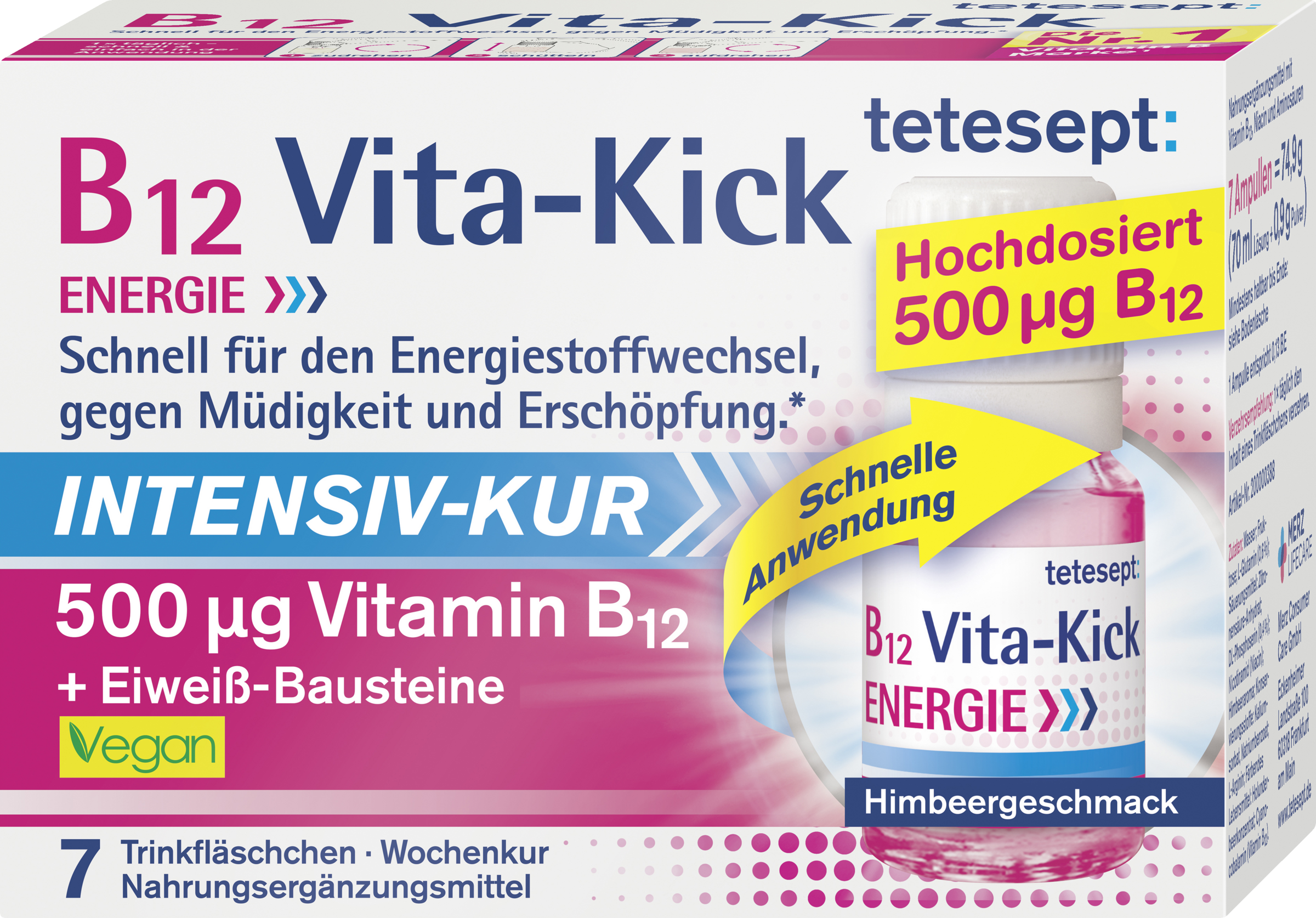tetesept B12 Vita-Kick ampoules