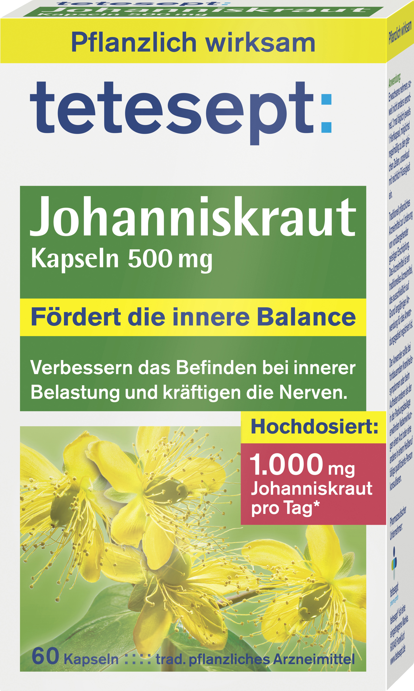 tetesept St. John's wort capsules