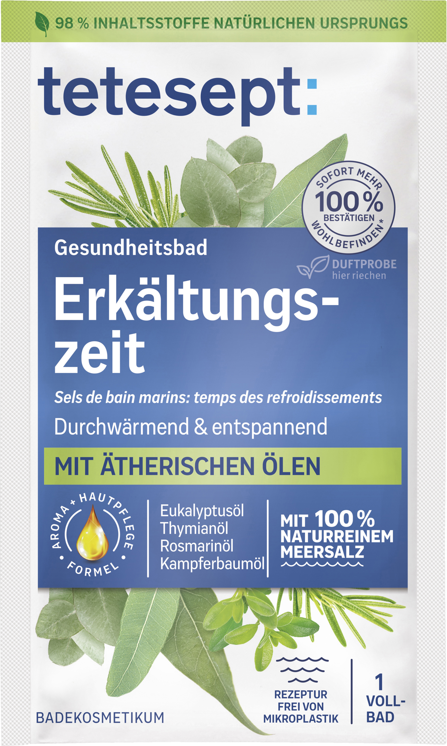 tetesept sea salt, cold season