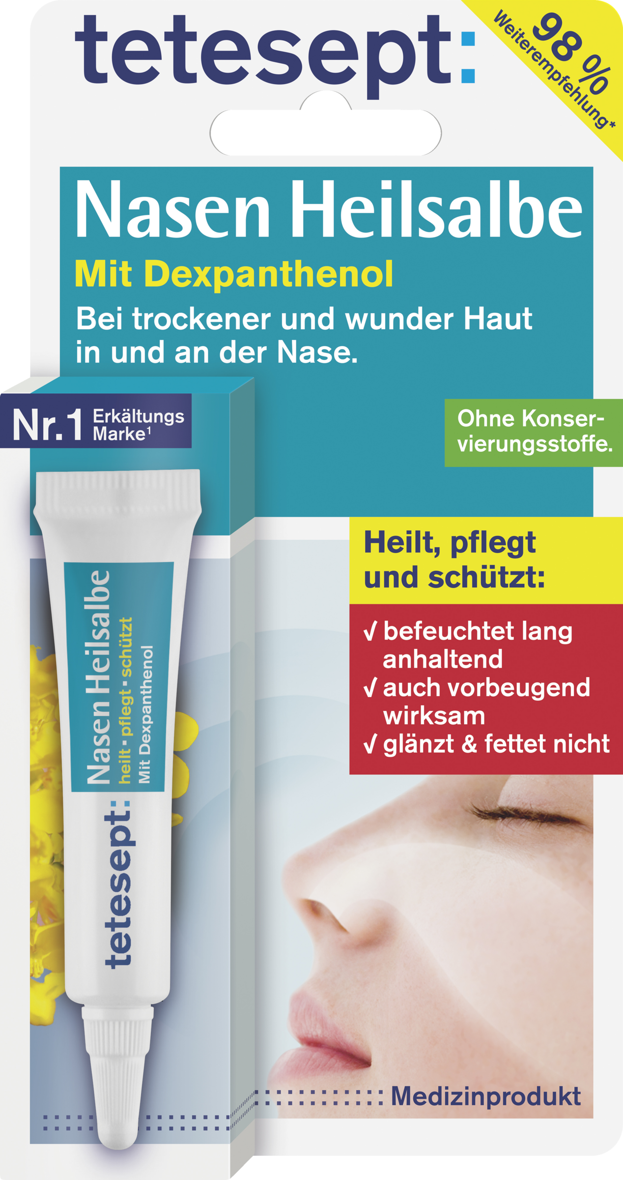 tetesept Nasal Healing Ointment
