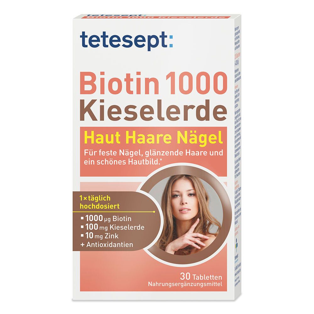 tetesept® Biotin 1000 silica 30 St