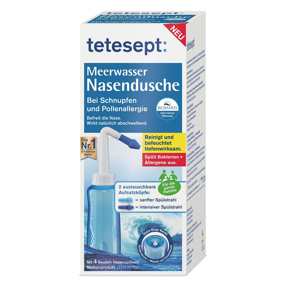 tetesept® Meerwasser Nasendusche 1 St
