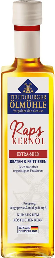 Teutoburger Ölmühle GmbH Teutoburger Rapeseed Oil for frying and deep-frying, extra mild, 500ml