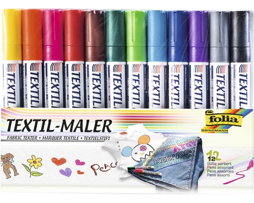 Textile painter set of 12