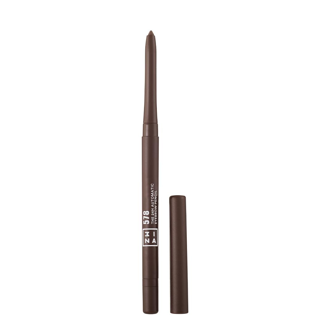 3ina The 24h Automatic Eyebrow Pencil, Nr. 578 - Chocolate