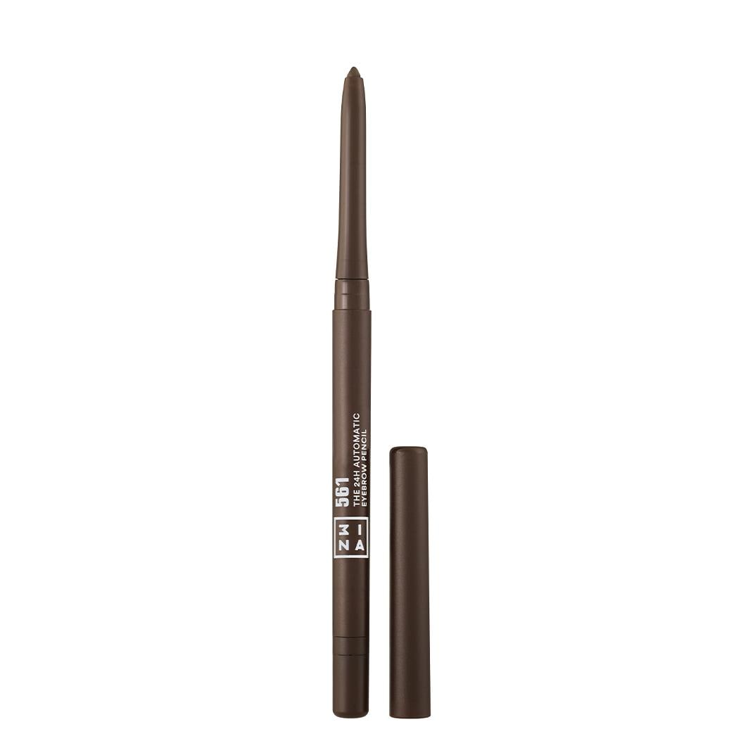 3ina The 24h Automatic Eyebrow Pencil, Nr. 561 - Warm brown