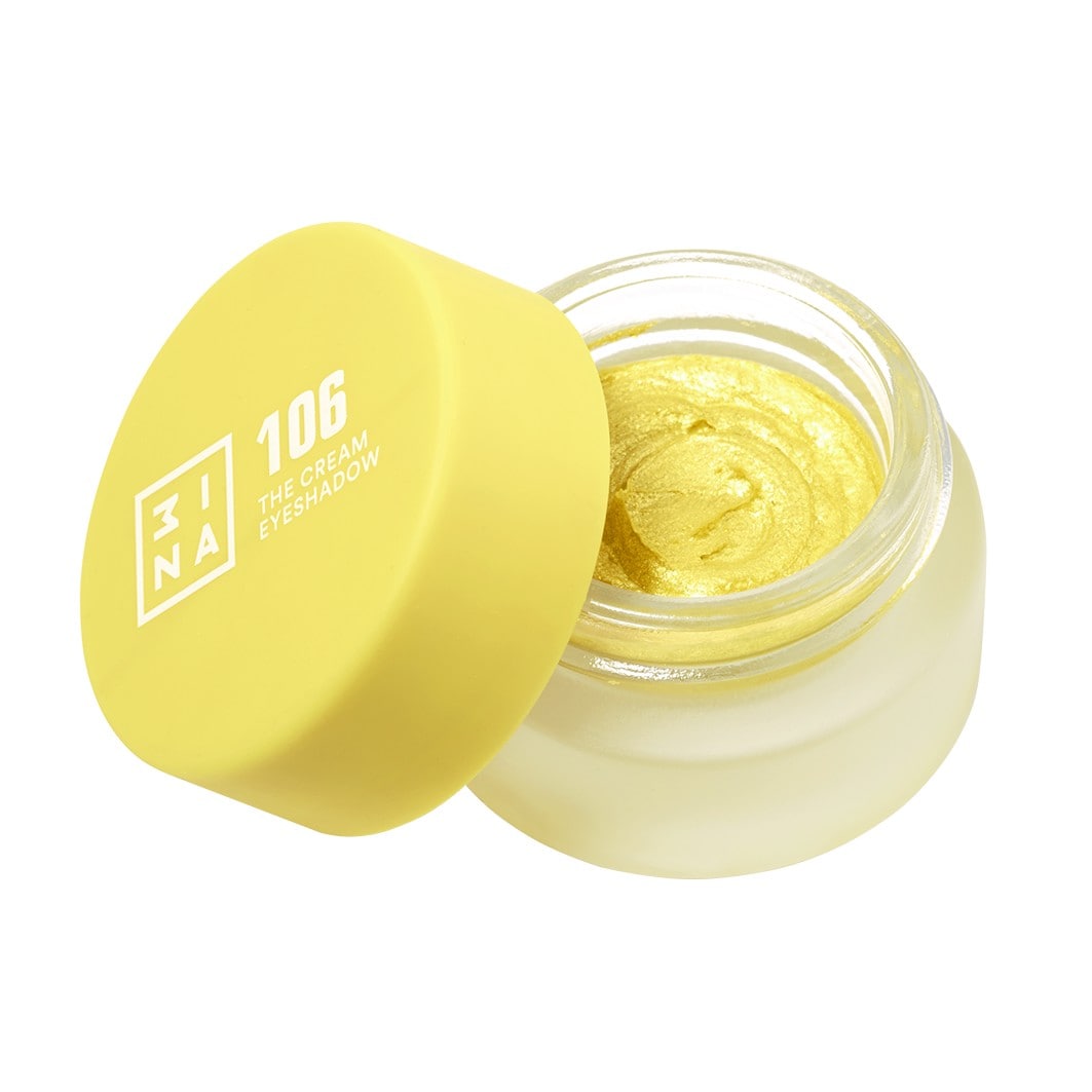 3ina The 24H Cream Eyeshadow, No. 106 - Yellow