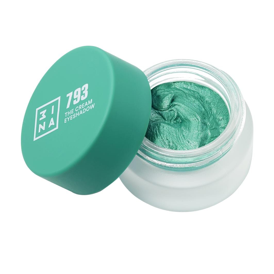 3ina The 24H Cream Eyeshadow, No. 793 - Turquoise