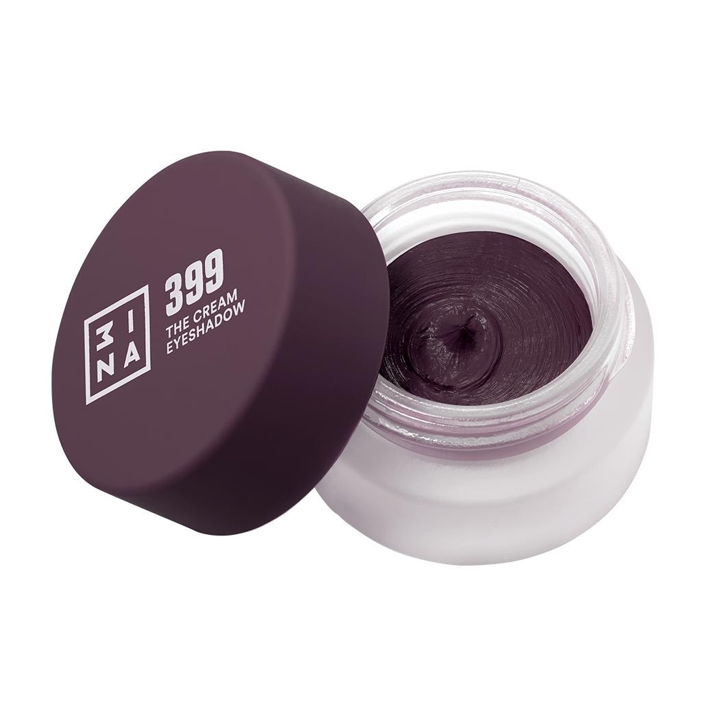 3ina The 24H Cream Eyeshadow, No. 399 - Burgundy